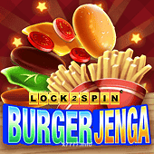 Burger Jenga Lock 2 Spin Game Card